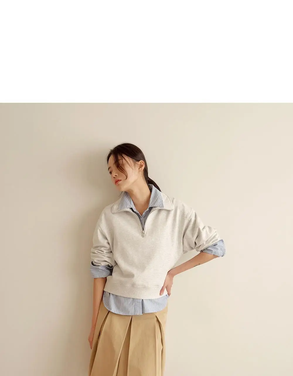 [류혜영 PICK] 마른파이브 넉넉 니트 모달면 스타킹 5colors (블랙/브라운/차콜/그레이/라이트그레이) 상세페이지 21